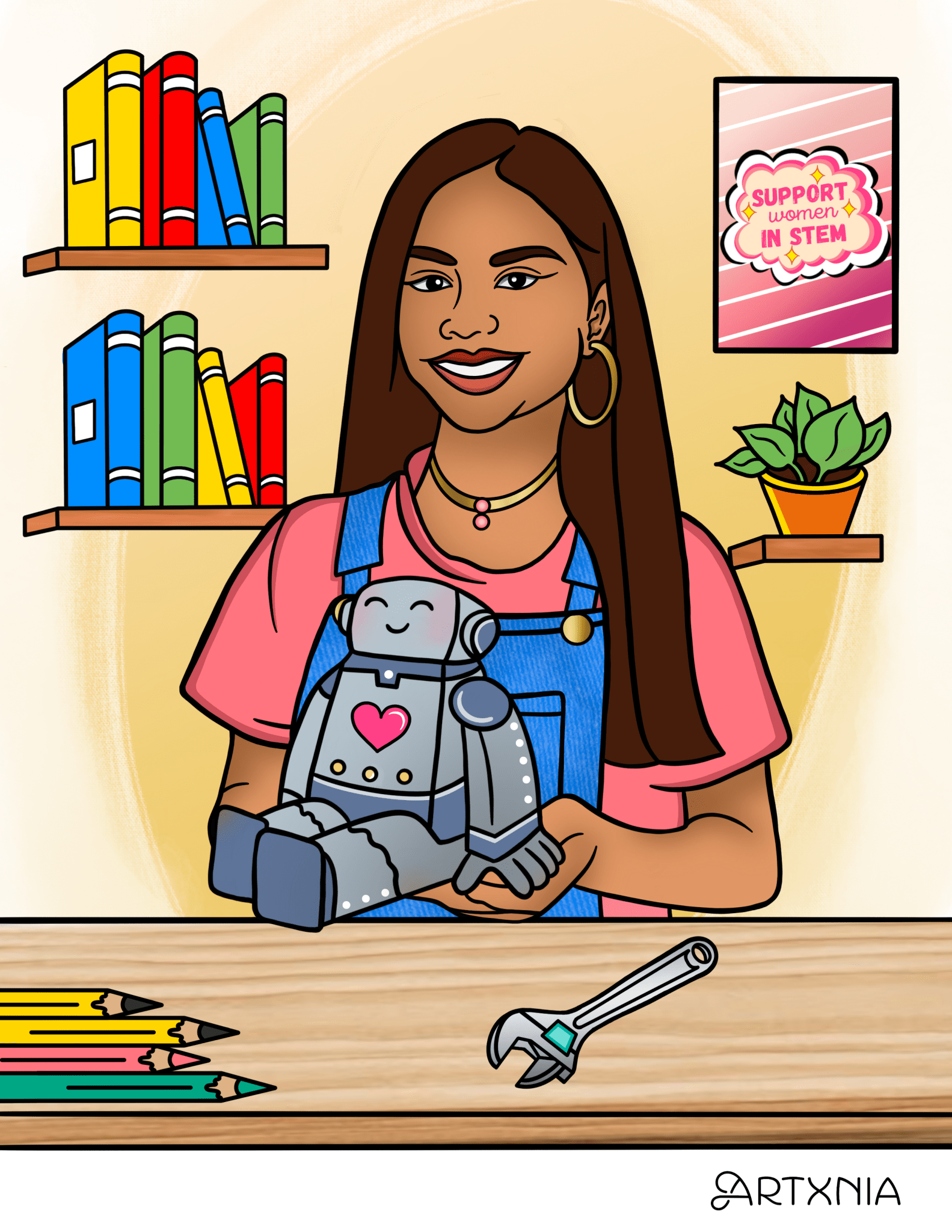 Latinas in STEM Puzzle - ArtxNia