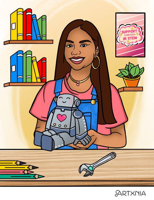 Latinas in STEM Puzzle - ArtxNia